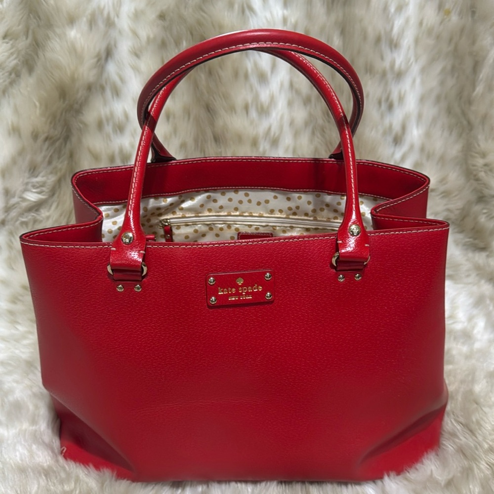 Kate Spade New York Harper Tote Woman's Handbag - Red